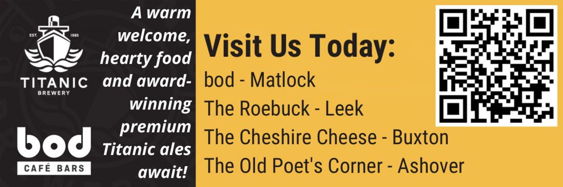 Things to do in Buxton & Bakewell visit Titanic Brewery