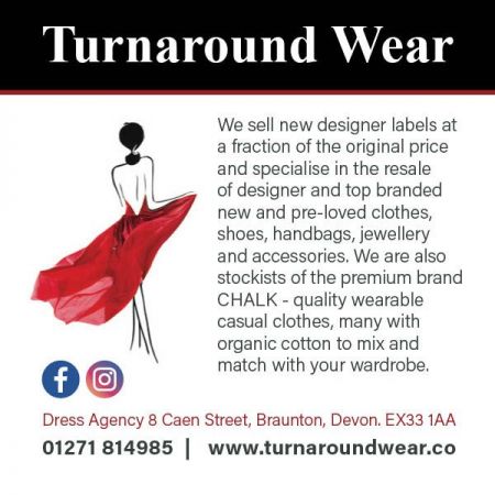 Things to do in Great Torrington & Bideford visit Turnaround Wear