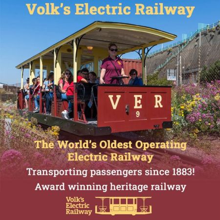 Things to do in Worthing visit Volks Electric Railway