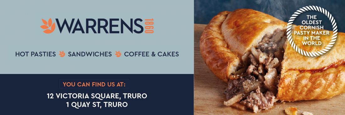 Things to do in Truro visit Warrens Bakery