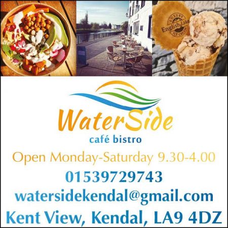 Things to do in Kendal & Windermere visit Waterside Café & Food Bistro