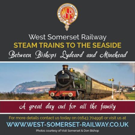 Things to do in Tiverton visit West Somerset Railway