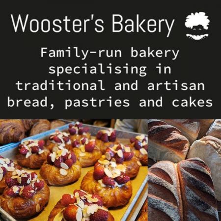 Things to do in Bury St Edmunds visit Wooster's Bakery