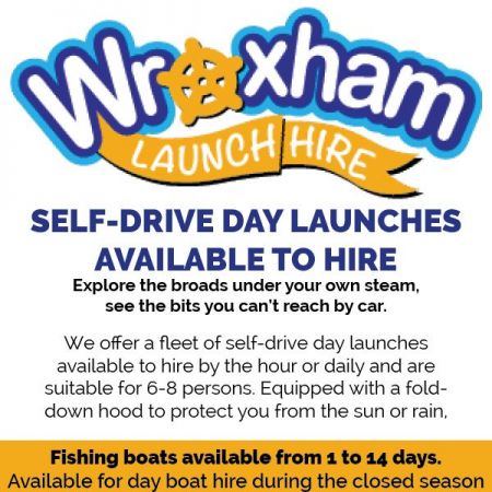 Things to do in Cromer visit Wroxham Launch Hire