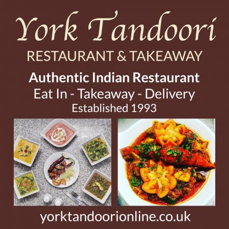 Things to do in York visit York Tandoori Indian Restaurant