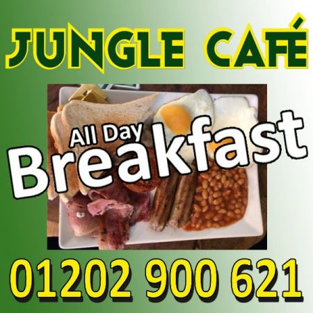 Things to do in Bournemouth visit Jungle Cafe