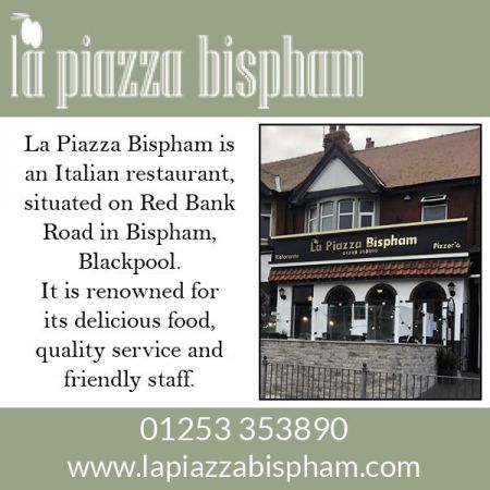 Things to do in Fleetwood visit La Piazza Bispham