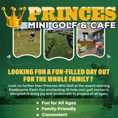 Things to do in Eastbourne visit Princes Pitch and Putt