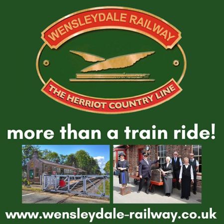 Things to do in Northallerton visit Wensleydale Railway